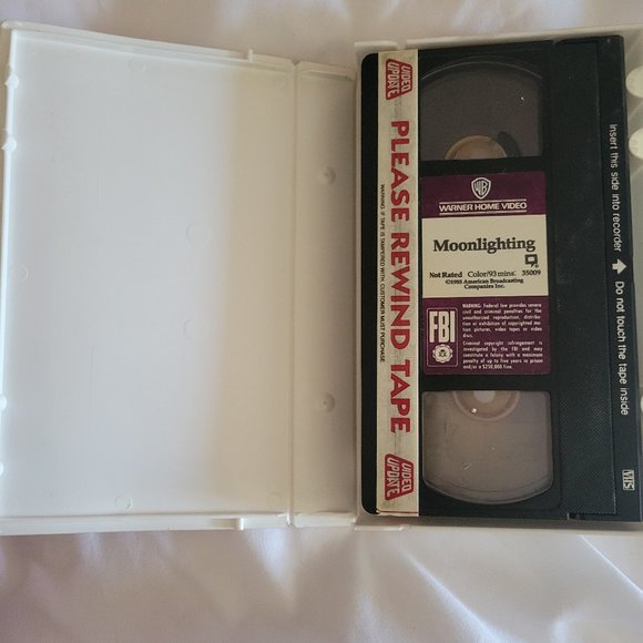 MoonLighting Vintage 1985 Original VHS ABC Video - Picture 4 of 5